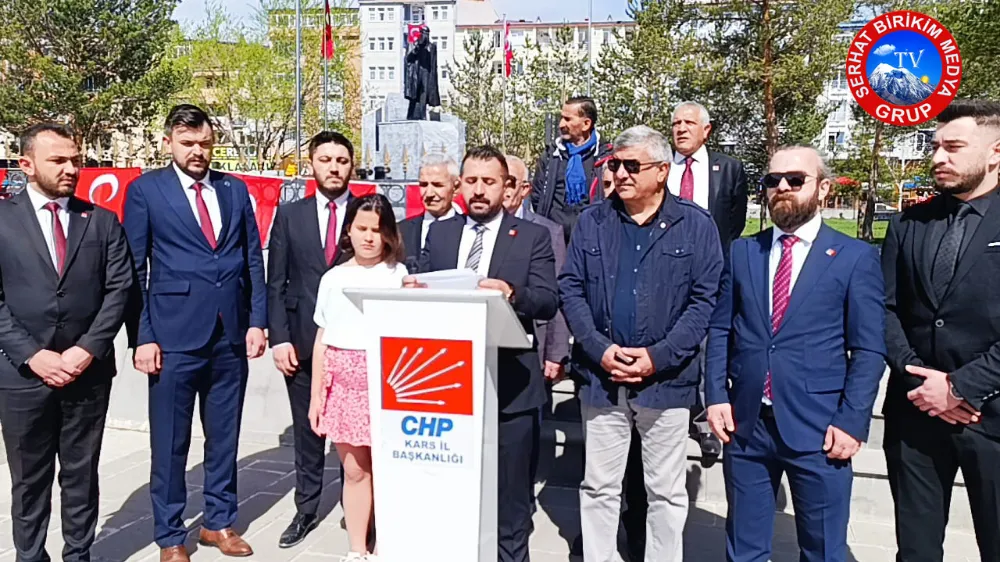 CHP Kars İl Başkanlığının 23 Nisan Bayramı Masajı 