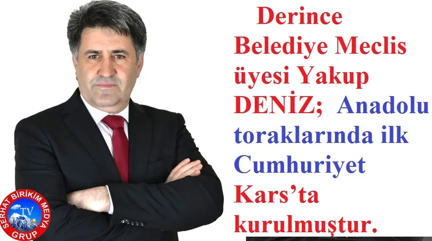 Yakup DENİZ, Daima Cumhuriyet Diyerek Sözlerine Başladı.       