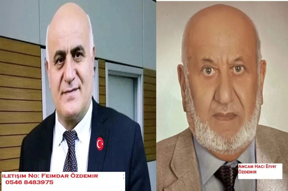 Değer Büyüğümüz Son Çınarımız Amcam Ardahanlı Hacı Enver Özdemir’i Kaybettik.