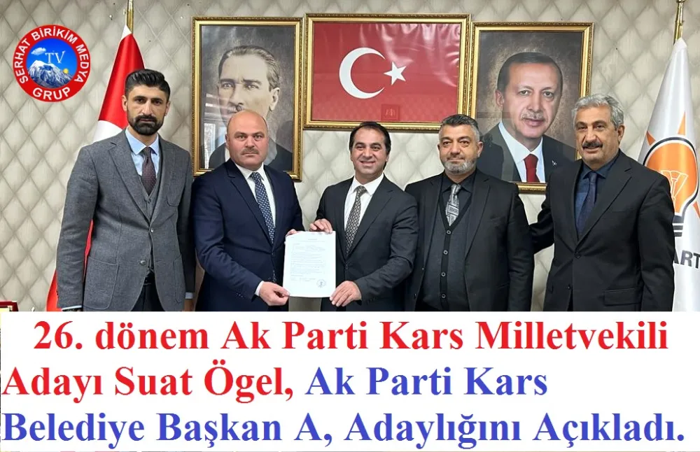 Suat Öğel Belediye Başkan Adaylığını Açıkladı