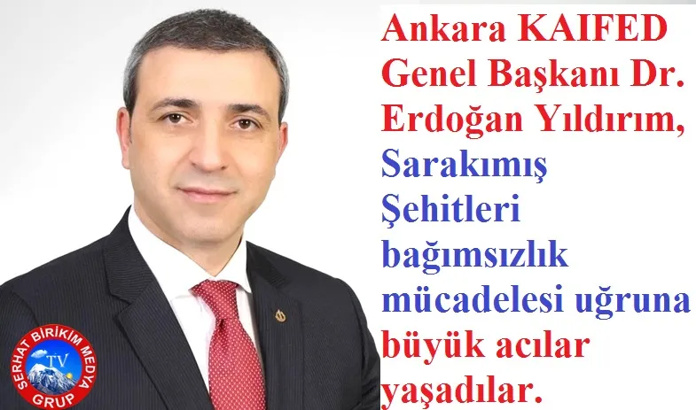 Dr. Erdoğan YILDIRIM, Sarıkamış Şehitlerini Hep Anlatacağız