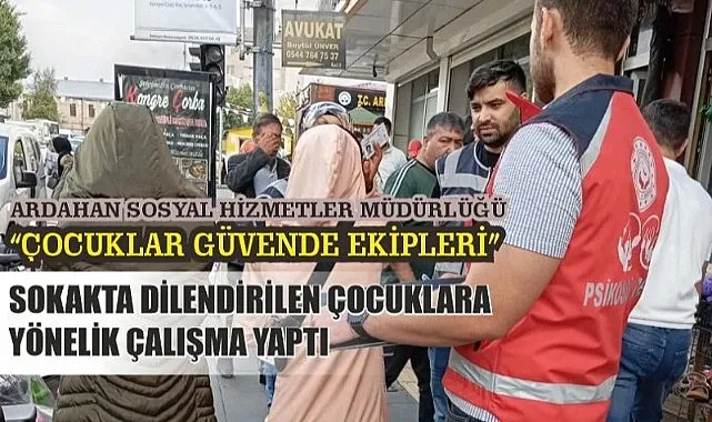 Sosyal Hizmetler Müdürlüğü, sokakta dilendirilen çocukların peşine düştü!