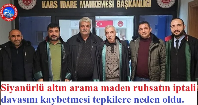 Çevreciler Göle’deki;  Altın Arama Davasını Kaybetti.