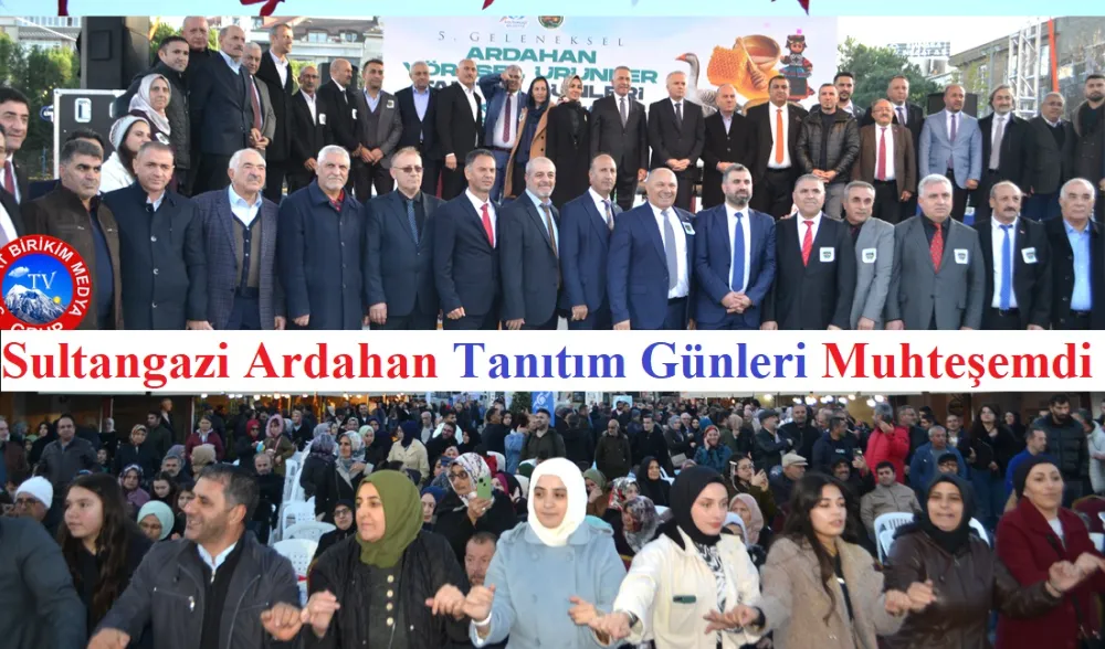 Sultangazi’de Ardahan Tanıtım Günleri Heyecanlı Geçti