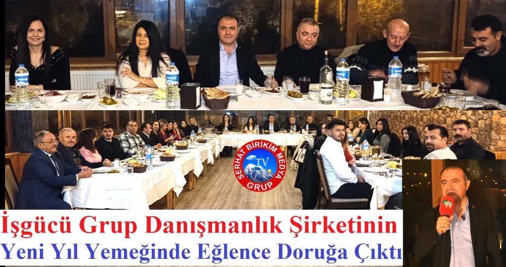   İşgücü Grup Danışmanlık Şirketi Yeni Yıl Yemeği Eğlenceli Geçti