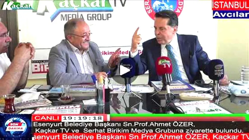 Belediye Başkanı ÖZER’den, Kaçkar TV ve Serhat Birikim’e Ziyaret 