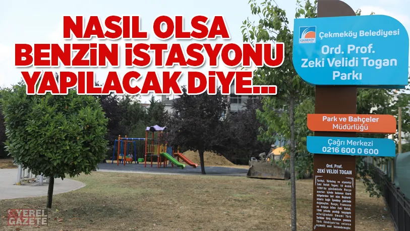 Ranta Kurban Edilmek İstenen Parkta Bir Skandal Daha !