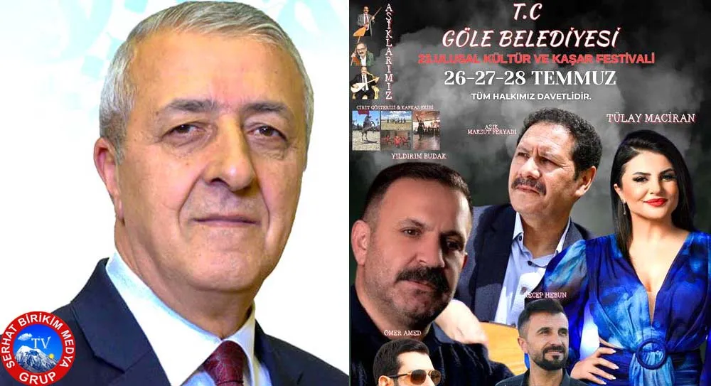 Başkan BUDAK, 23. Göle uluslararası Kültür ve Kaşar festivalin Davet Etti