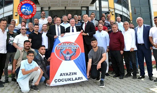 Serhat Ardahan Spor Başkanı Üzeyir Engin  Görev Bölümü Yaptı