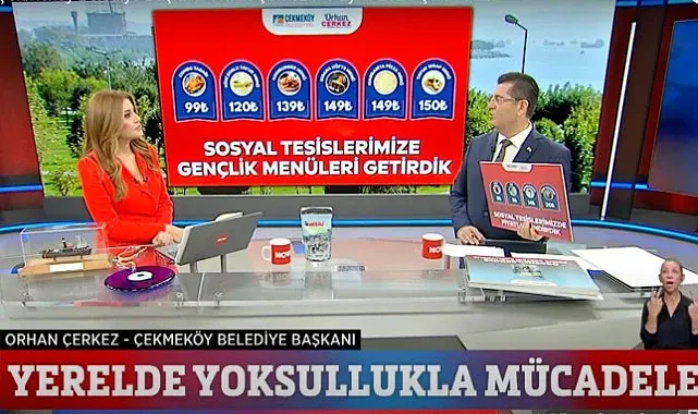 Başkan Çerkez, NOW TV