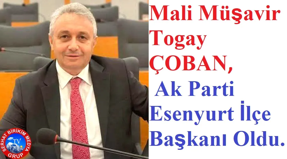 AK Parti Grup Başkan Vekili Togay ÇOBAN İlçe Başkanı Oldu.