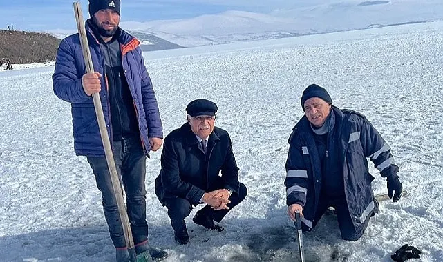 Çıldır Belediye Başkanı Azizoğlu Çıldır Gölü