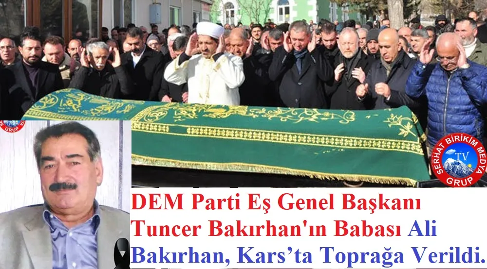 DEM Eş Genel  Başkanı Tuncer Bakırhan