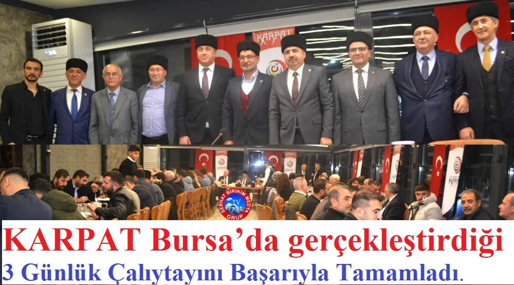   KARPAT’ın Bursa Çalıştayına Renkli Simalar Katıldı.