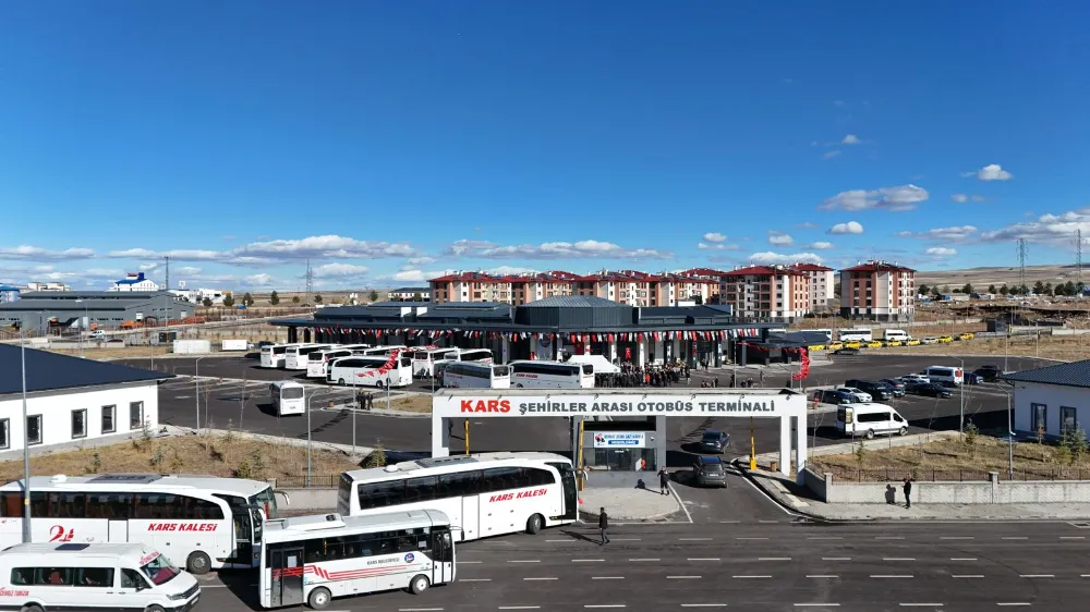 Kars Şehirlerarası Otobüs Terminali Hizmete Açıldı