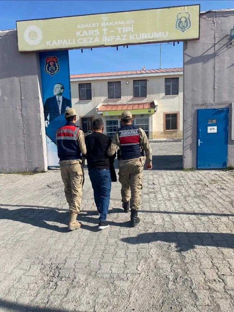 Kars’ta hakkında hapis cezası bulunan şahıs yakalandı