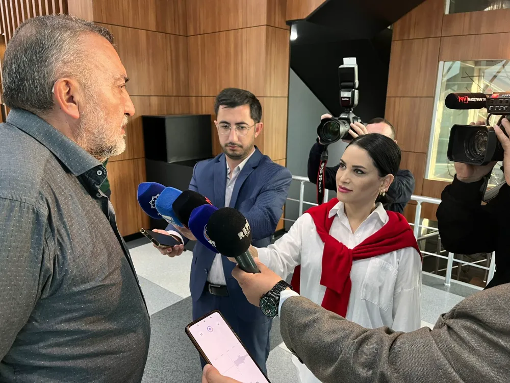 Karslı gazeteci Alican Alibeyoğlu Nahçıvan TV