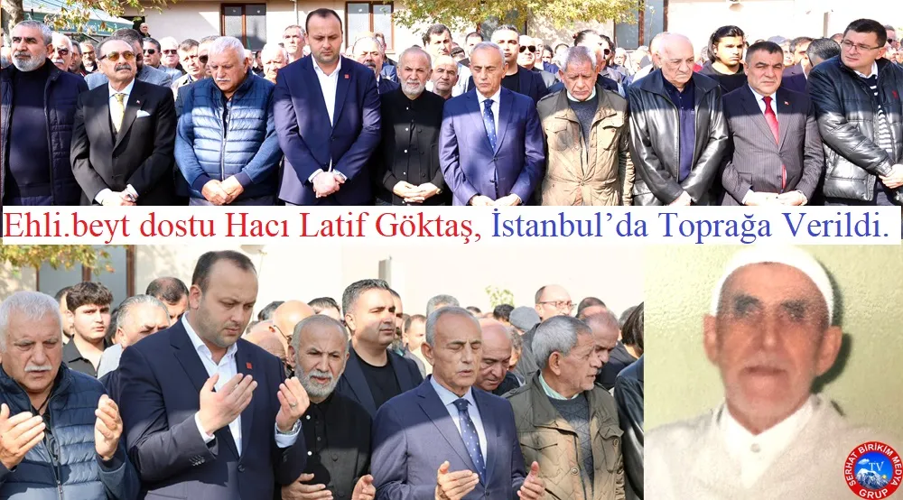 İş İnsanı Davut Göktaş Babasının Cenaze Törenine yoğun ilgi