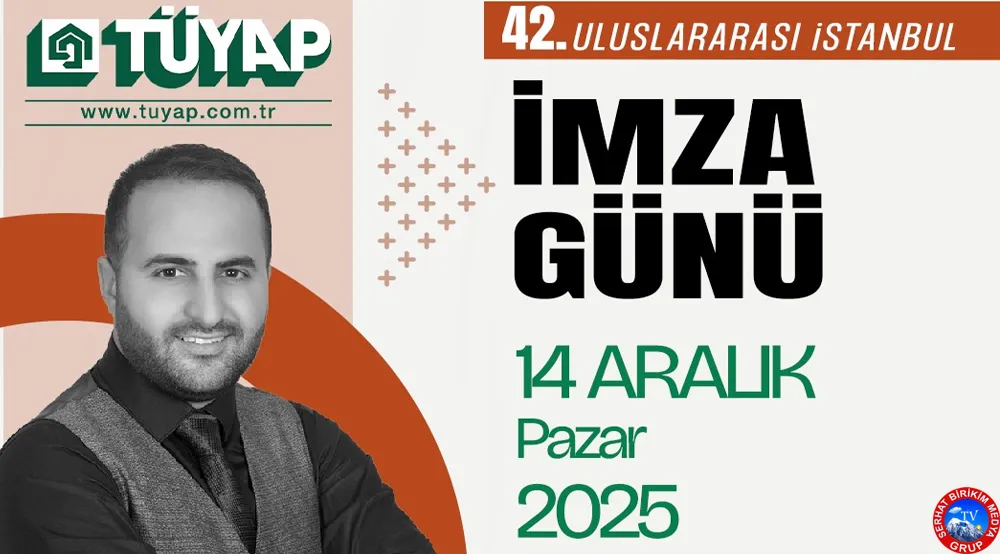 Yazar Onur Karakoç, TÜYAP Kitap İmzalayacak 