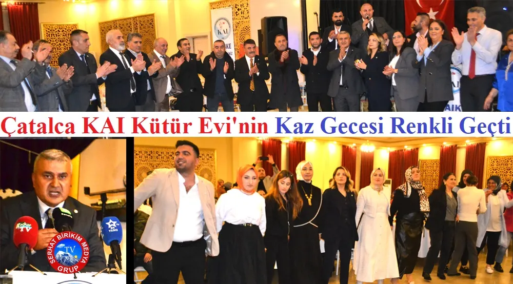 Çatalca KAI Kültür Evi’nin KAZ Gecesine İlgi Büyüktü