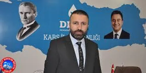 DEVA Partisi Kars il Başkanı Güven Özen, görevinden istifa etti