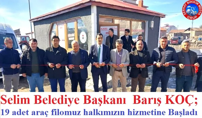 Belediye Başkanı Barış Koç, 19  Halk Otobüsüyle  Selim