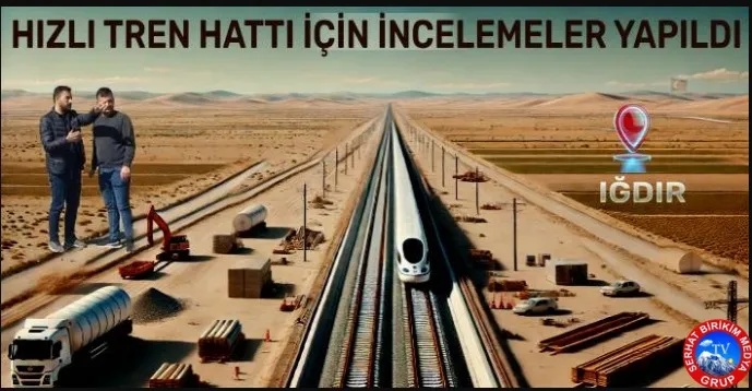 Hızlı Tren Hattı İçin İnceleme Yapıldı