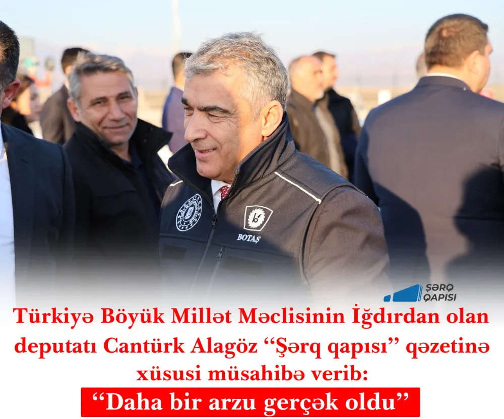 Cantürk Alagöz “ Bir Hayal Daha Gerçek Oldu”
