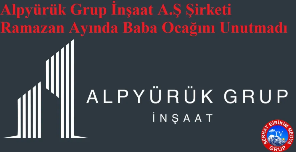 Alpyürük Grup İnşaat Firması’ndan Kars’a Ramazan Yardımı