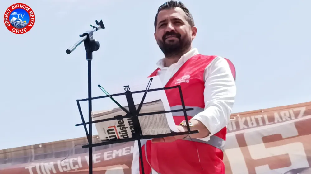 CHP Kars İl Başkanı Onur Uludaşdemir 1 Mayıs açıklaması