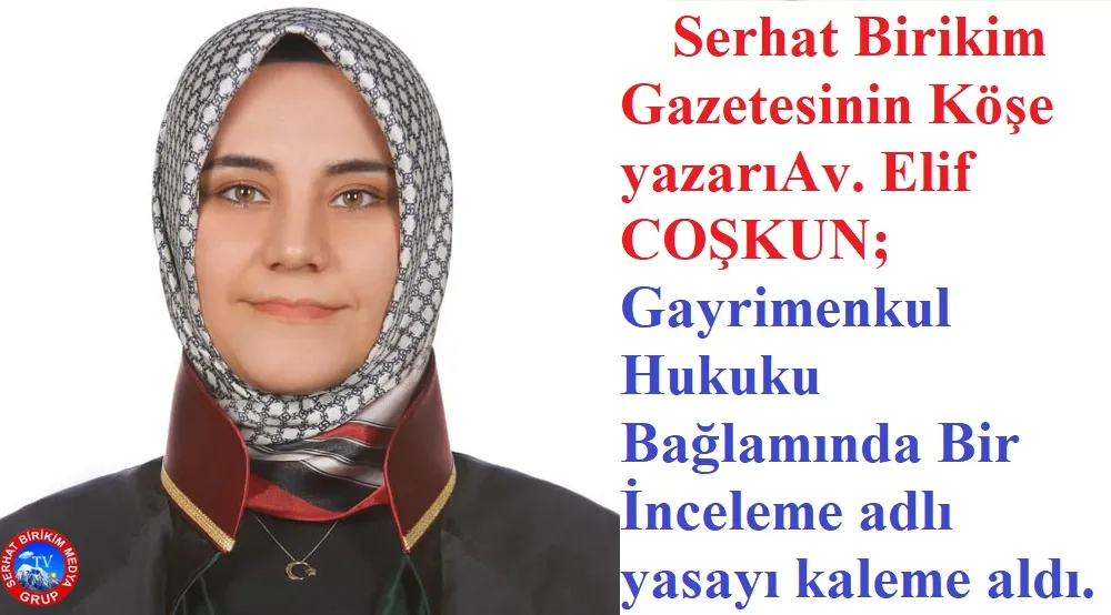 Av. Elif Coşkun, Hakkın Kötüye Kullanılması Yasağı: 