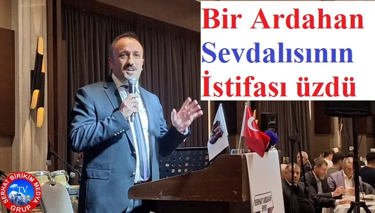 Üzeyir Engin, Serhat Ardahanspor  Başkanlığından İstifa Etti