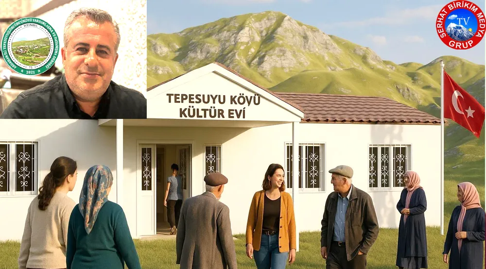 Başkan Karadağ, Tepesuyu Kültür Evi Hizmete Hazır 