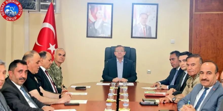 Kars Valisi Ziya Polat  15 Temmuz için hazırlık toplantısı yapıldı