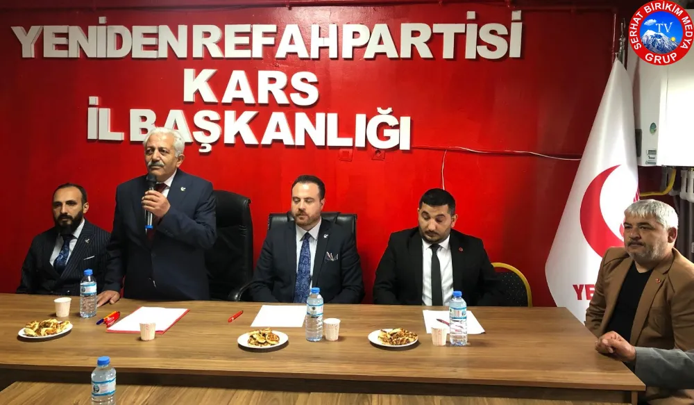 YRP Kars İl Başkanı İbrahim Çelik; 
