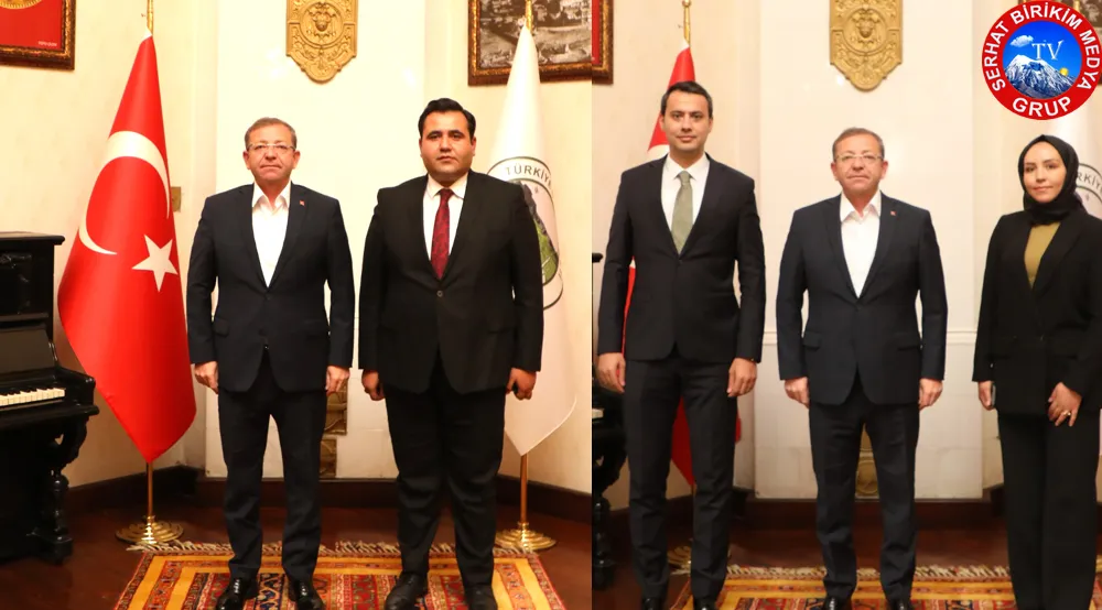 KARS Valisi Ziya Polat, Göreve Başlayan İdarecileri Makamında Ağırladı