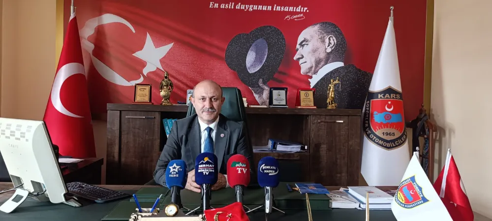 Kars Şoförler ve Otomobilciler Cemiyeti Başkanı Okay Ulakçı’nın 15 Temmuz Mesajı