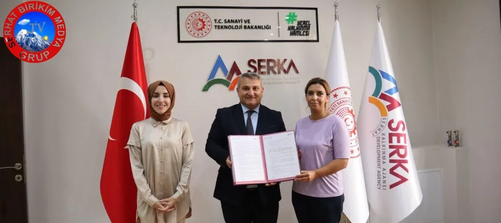 SERKA ile Kadın Kooperatifi Arasında Proje Sözleşmesi İmzalandı