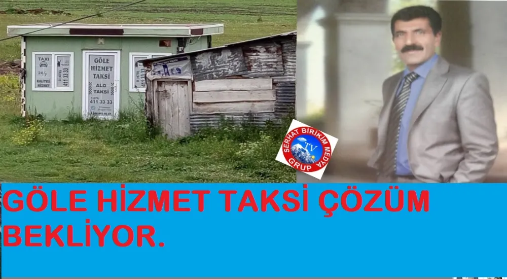 GÖLE HİZMET TAKSİ ÇÖZÜM BEKLİYOR.