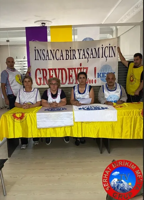 Kars Kesk Şubeler Platformu Pınar Aydın Basın Açıklaması