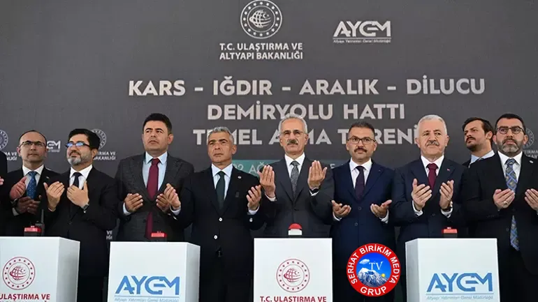 Bakan Uraloğlu Kars Iğdır Aralık Dilucu Demiryolu Hattı bölgesel barışı pekiştirecek