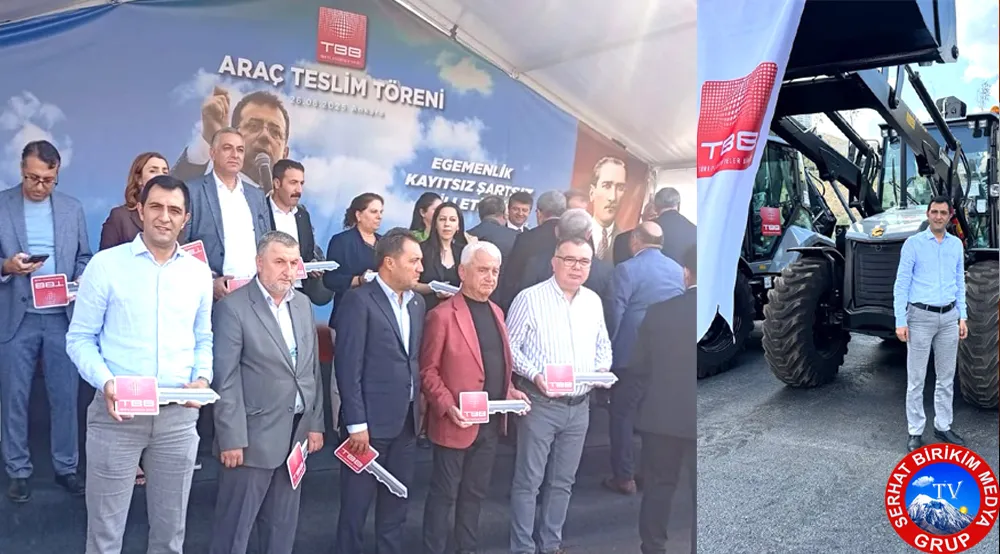 Selim Belediyesi, Türkiye Belediyeler Birliği’nden Bir Kepçe Hibe Aldı