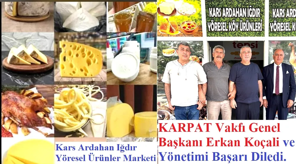KARPPAT Vakfı’dan KAI Yöresel Marketine Ziyaret 