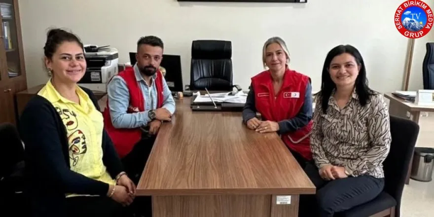Kızılay Kars Şubesi’nden Eğitim Camiasına ziyaret