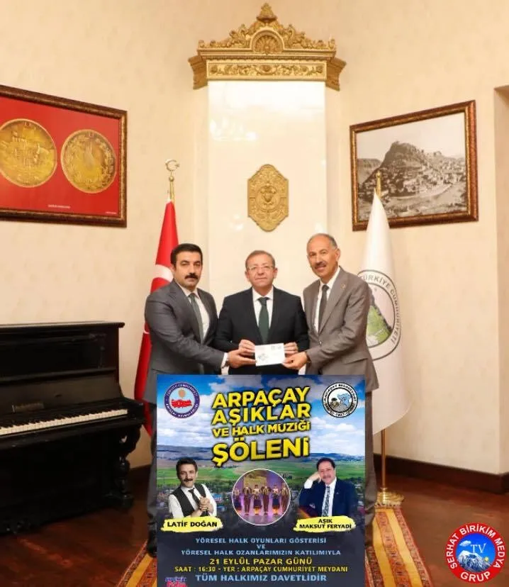 Arpaçay’da Âşıklar ve Halk Müziği Şöleni Hazırlıkları